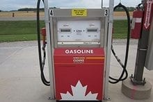 Gasoline pump for Dave Moore Fuels Petro Canada